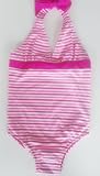 Girls 4-6X 1PC Tie Neck - Pink Stripe