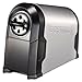 SuperPro Glow Commercial Electric Pencil Sharpener, Black/Silver