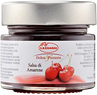 Amarena Cherry Sauce, Sour and Spicy, 4.25 Oz, 4 Pack