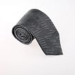 Grey Stripes Woven Silk Tie Gift Box Set Slate Gray Gift Items T8161