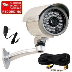 VideoSecu CCTV Night Vision IR Infrared Outdoor Security Camera 1/3
