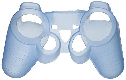 BLUE GLOW in DARK Playstation 3 PS3 Wireless Game Controller Anti-Slip Silicone Case Skin Protector Cover (Many Colors Available)