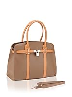 Lattemiele Bolso asa de mano (Taupe)