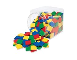 Learning Resources Square Color Tiles