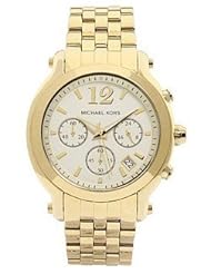 Michael Kors Chronograph Gold-tone Bracelet Champagne Dial Womens watch #MK5172