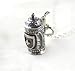 Sterling Silver Movable Beer Stein Charm Necklace