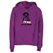 Sweatshirt Woman Lilac  IM With Greater Swiss Mountain Dog  Dog