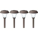 Westinghouse Solar Lighting 472614-29 Concord 4 Piece Solar Light Set in Light Chocolate