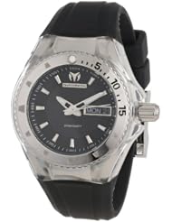 TechnoMarine Womens 110036 Cruise Original 3 Hands Black Dial Watch