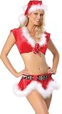 Hot Santa - Women's Sexy Christmas Costume Lingerie Outfit