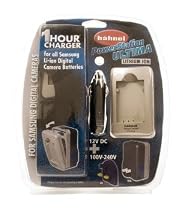Hahnel Ultima Worldwide Compact Plug In Charger For Samsung Digital Cameras Inc 12V Car Lead