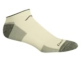 Darn Tough Merino Wool No Show Cushion,Light Gray,Medium