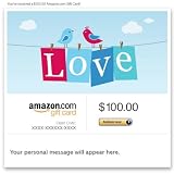Amazon Gift Card - E-mail - Love