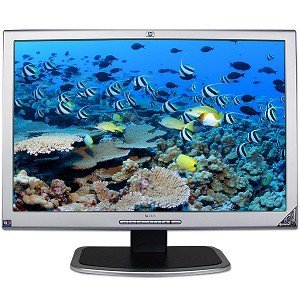 23 HP 2335 DVI 1080p Rotating Widescreen LCD Monitor (Silver) - Rotates to Portrait or... by Hewlett-Packard