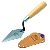 Marshalltown ATH114S 4-Inch Heavy Duty London Style Pointing Trowel with Archaeology Holster