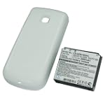 SAVE $23 - Fosmon® High Capacity 2680mAh Premium Extended Battery with Back Door for HTC T-Mobile G2 / myTouch 3G / HTC Magic ( White ) $16.95