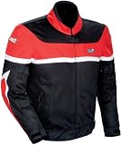 Tourmaster Draft Air Red Black Motorcycle Jacket