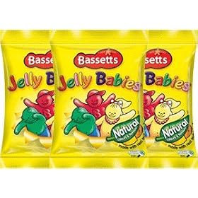 Bassetts Jelly Babies Bag 170g (6oz) 3 Pack