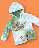 Flapdoodles Baby Bot Super Hawk Hoodie