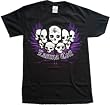 LACUNA COIL - SKULLS - Black T-shirt