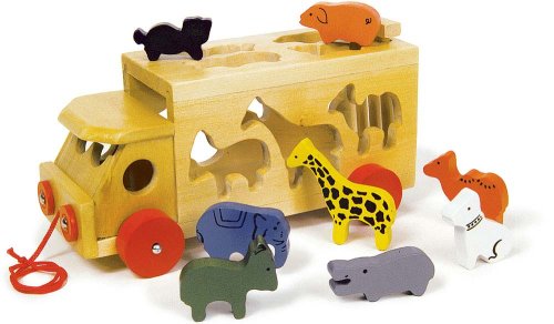 Childrens Toyshop  Toys : Animal Shape Wagon