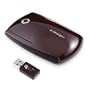 Kensington SlimBlade Media Mouse, Wireless Mouse with Media Controller (Dark Wine) K72282US