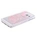S7 Edge Quicksand Case, Pansonite Fashion Creative Design Flowing Liquid Floating Luxury Bling Glitter Sparkle Love Heart Hard Case for Samsung S7 Edge (Pink)