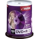 Imation - 100 x DVD+R - 4.7 GB 16x - spindle - storage media