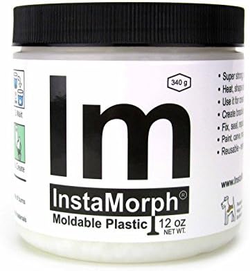 InstaMorph Moldable Plastic, 12 oz, Super Strong Moldable Plastic Pellets