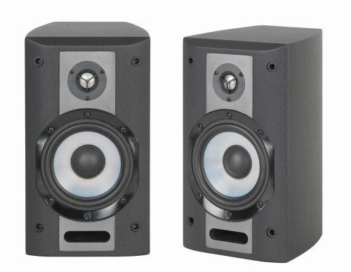 Yamaha NS AM380SBL 5 3 Way Bookshelf Speaker System