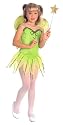 Girls Tinker Bell Fairy Princess Costume