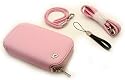 Pierre Cardin Carrying Case Style Pink Size M (115 X 60 x 25mm) für Handy / SmartPhone / Digicam z.B. Apple: iPhone 2G, iPhone 3G, iPhone 3G S / HTC: Hero, Magic, Touch Diamond 2, Touch Pro - Raphael / Nokia: 5730 XpressMusic, 5800 XpressMusic, E63, E65, E75, N86 8MP / Samsung: B2100, i8000 Omnia 2, i8510 innov8, M8800 Pixon, S5230 Star, S5600, S7220 Ultra Classic, S8000 Jet / Sony-Ericsson: C905, W960i, X1 inkl. Trendline24 Lanyard