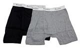 Clearance - Mens Knocker Boxer Briefs 100% Cotton Underwear with Elasticated Waistband (Pack of 6)