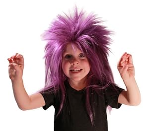 My Costume Wigs Evil Minion Punk Wig (Purple) One Size fits all