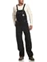 Carhartt Men's Unlined Duck Bib Overall, Black, 48x30
