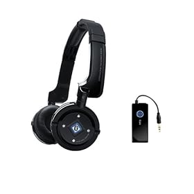 iLuv Noise-Canceling Stereo Headphones with Bluetooth Wireless Technology and Audio Transmitter
