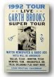 Garth Brooks by Reproduction Concert Poster 14"x22" Art Print Poster Concert Poster