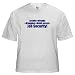 Job Security Police White T-Shirt by CafePress