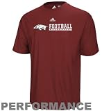 adidas Arkansas Razorbacks Cardinal adiBODY Loose Fit Performance T-shirt