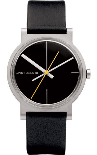 Danish Design Herren-Armbanduhr XL Analog Quarz Leder 3314352