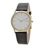 Skagen Men's 858XLGLD Steel Super Slim Brown Watch