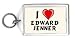I Love Edward Jenner Keychain