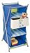 WENKO Regal PIRAT - 3 Fächer & 1 Schublade - Vlies - 80 x 35 x 35 cm - Kinderregal - Aufbewahrungsregal