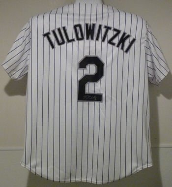 Troy Tulowitzki Autographed/Hand Signed Colorado Rockies Majestic Jersey