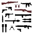 World At War Pack (18 Pieces) - LEGO Compatible Brickarms Weapons