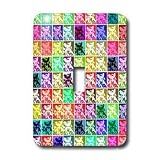 Sandy Mertens Right Pop Art Designs - German Shepherd Pop Art 2 - Light Switch Covers - single toggle switch ~ 3dRose