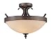 6-2155-3-56 Savoy House Lighting El Paso Hallway Flush Mount Light