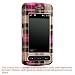 NEW Burbbery Checkbox Checkered Hot Pink Case Cover for LG Vu CU920 CU915 Protective SNAP-ON + Lanyard Gift