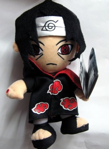 Childrens Toyshop  Toys : Naruto 8-inch UFO Itachi Uchiha Plush Figure + Pin