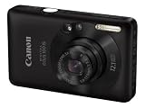 Canon Digital IXUS 100 IS Digital Camera - Black (12.1 MP, 3.0x Optical Zoom) 2.5 inch LCD